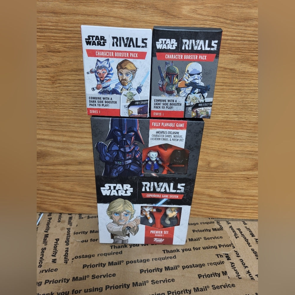 Star Wars Rivals Expandable Game System Premier Set Series 1 + Character Booster